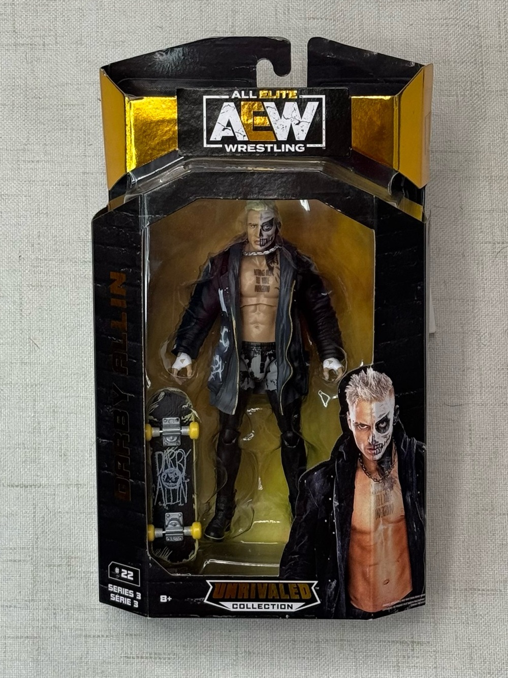 2021 AEW Jazwares Unrivaled Collection Series 3 #22 Darby Allin